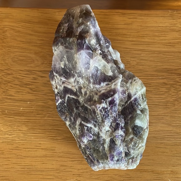 Beautiful Natural Freestanding Chevron Amethyst Crystal - Picture 4 of 7